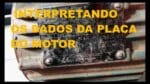 Motor Elétrico Interpretação da Placa