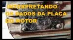 Motor Elétrico Interpretação da Placa