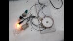 Sequênciador para Lâmpadas com motor de Prato de Microondas