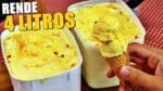SORVETE CASEIRO DE MARACUJÁ | SUPER CREMOSO E RENDE MUITO