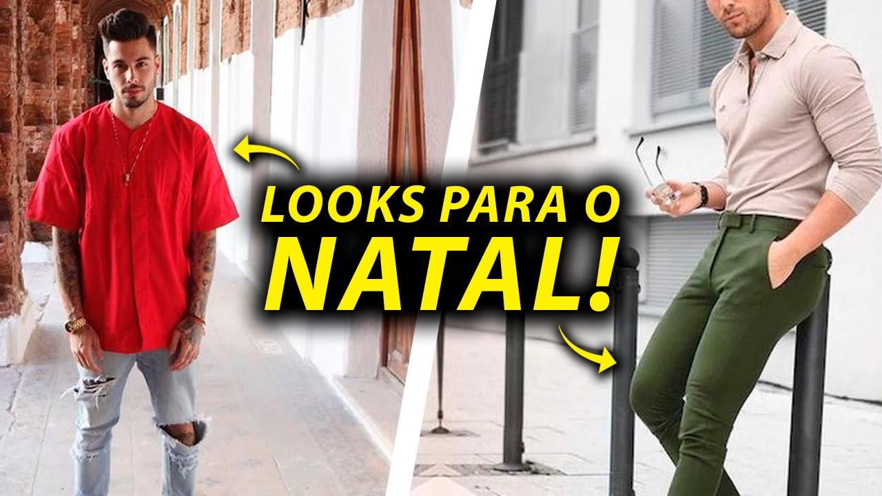 LOOKS PARA O NATAL: Ideias de Roupas Masculinas para o NATAL 2019 - AxTudo