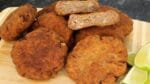 BOLINHO DE CARNE OU DISCO DE CARNE I RECEITAS SIMPLES E FÁCIL