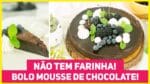 BOLO SEM FARINHA COM SÓ 4 INGREDIENTES! O Melhor Bolo de Chocolate do Mundo | Receitas de Minuto 535