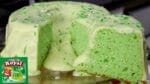 BOLO VERDE LIMÃO I FEITO COM GELATINA I SUPER SIMPLES E FÁCIL