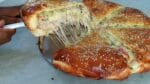 Como fazer uma deliciosa pizza burguer de frango com queijo é presunto