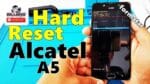 Como Formatar (hard reset) Alcatel A5, Formatar, Desbloquear, Restaurar