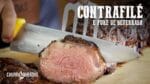 Contrafilé Suculento com Purê de Beterraba I Churrasqueadas