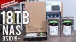 Resolvi os meus problemas com HDs! Meu primeiro NAS Synology DS1019+ DiskStation com 18TB (Parte 1)