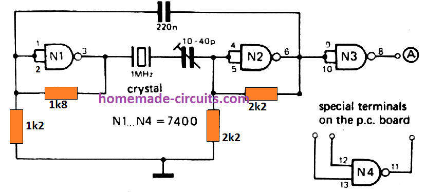 Circuito Gerador de Referência de Frequência de 1 Hz a 1 MHz 2 Circuito Gerador de Referência de Frequência de 1 Hz a 1 MHz