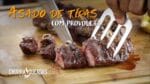 Asado de Tiras na Parrilla com Provoleta I Churrasqueadas