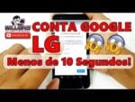 Como Remover Conta Google LG em 10 Segundos! Muito Rápido!