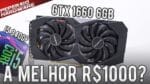 Excelente placa de vídeo até R$ 1000 reais em 2020! Teste GTX 1660 6GB em 4 jogos