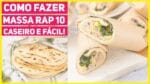 FAÇA RAP10 EM CASA E ECONOMIZE MUITO! Como Fazer Massa de Wrap Caseira Econômica | Me Ajuda Gi 74