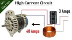 Fonte de corrente alta de 12 v, 3 amperes a 40 amperes para motor dc diy
