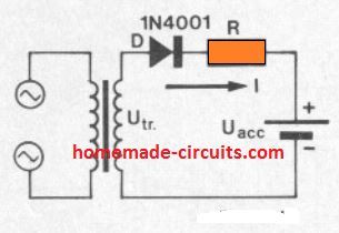 Circuitos para carregar Bateria Recarregável de NI-CD 8 Carregador Ni-Cad usando um Resistor