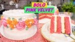 BOLO PINK VELVET MASSA ESPECIAL – CHEF LÉO OLIVEIRA