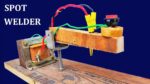 Como fazer máquina de solda a ponto 220v com transformador de 100A