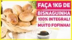 FAÇA QUASE 1KG DE BISNAGUINHA 100% INTEGRAL EM CASA! FICA MUITO FOFINHA E ECONÔMICA | Me Ajuda Gi 75