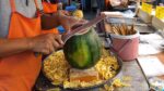 Habilidades incríveis para cortar frutas – comida de rua tailandesa