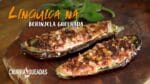Linguiça na Berinjela Grelhada I Churrasqueadas
