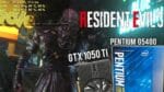 Teste Resident Evil 3 Remake – Pentium Gold G5400 / GTX 1050 Ti / 8GB RAM – 1920×1080 High 60 FPS+
