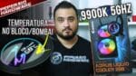 Teste Watercooler Aorus Liquid 280 – Painel LCD com temperatura no bloco! / 9900K 5Ghz Render + Game