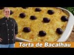 Torta Cremosa de Bacalhau do Chef Taico