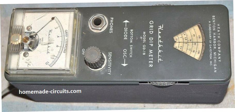 Circuito Medidor de Mergulho de Grade 2 Circuito Medidor de Mergulho de Grade