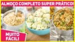 3 RECEITAS PARA SALVAR SEU ALMOÇO NA QUARENTENA! | FÁCEIS E RÁPIDAS | Receitas de Minuto