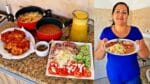 ALMOÇO COMPLETO ECONÔMICO, FÁCIL, RÁPIDO E DELICIOSO