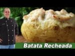 Batata Recheada de Frango com Catupiry do Chef Taico