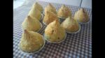 Coxinha de Espinafre, Ricota e Gorgonzola. Está Incrível!