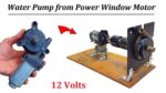 Faça uma bomba de água solar com motor 12V 5A DC da antiga bomba de motor de indução 220v DIY