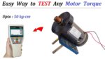 Faça uma máquina de teste de torque de motor DC (até 50 kg-cm)