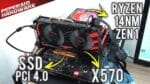 FAQ #15 – RYZEN primeira geração em placa X570 (Zen 14nm) / SSD PCI 4.0 só com RYZEN 3000 + X570?