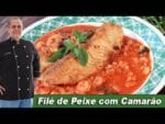 Filé de Peixe com Molho de Camarão – Chef Taico