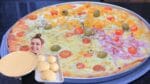 MASSA DE PIZZA PROFISSIONAL/ FEITA EM CASA COM RECHEIO DE SUA PREFERÊNCIA! RENDE MUITO