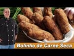 O Melhor Bolinho de Carne Seca com Mandioca do Chef Taico