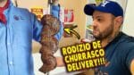 PEDI UM RODÍZIO DE CHURRASCARIA DELIVERY | Provando entrega a domícilio
