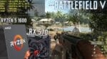 Teste BF5 Multiplayer – Ryzen 5 1600 / RX 570 4GB / 16GB RAM – Ultra vs Low 1080p