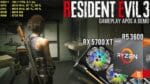 Teste Resident Evil 3 Remake – Ryzen 5 3600 / RX 5700 XT / 16GB RAM – Full HD, 2.5K e 4K