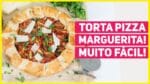 TORTA PIZZA SEM PRECISAR DE FORMA! MUITO FÁCIL | Galette Salgada Marguerita | Receitas de Minuto 563