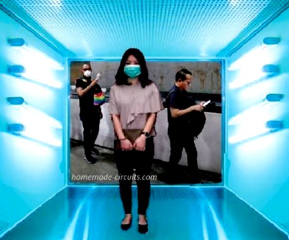 Usando câmaras de luz UV-C para desinfetar humanos do coronavírus 4 Como fazer câmara de desinfecção humana com lâmpada UV