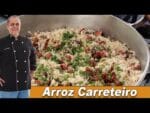 Arroz Carreteiro feito na Fazenda do Ratinho – Chef Taico