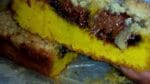 Bolo cuca de cenoura com Nutella ,fácil de fazer