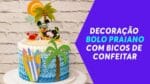 DECORAÇÃO DE BOLO COM BICO DE CONFEITAR – TEMA MICKEY NA PRAIA – CHEF LÉO OLIVEIRA
