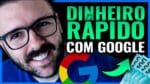 DINHEIRO NO GOOGLE RÁPIDO | Aula Passo a Passo Completa na Pratica (Fácil e Simples)
