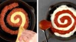 Faça uma espiral na frigideira e surpreenda todos os fãs de pizza