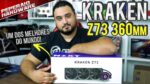 NZXT Kraken Z73 – Um dos melhores Watercoolers AIO 360 do mercado! Com Display LCD / Teste 9900K OC