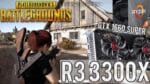 Teste PUBG Steam – Ryzen 3 3300x / GTX 1660 Super 6GB / 16GB RAM – Ultra vs Low 1080p
